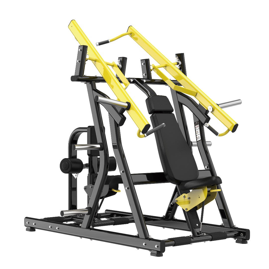 Seated Chest Press and Lat Pulldown